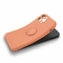 Nakładka Finger Ring Samsung A03s (A037F) pomarańczowa